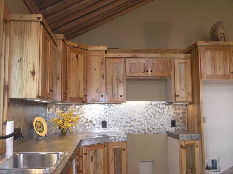 Southern Yellow Pine - Kitchen Cabinets